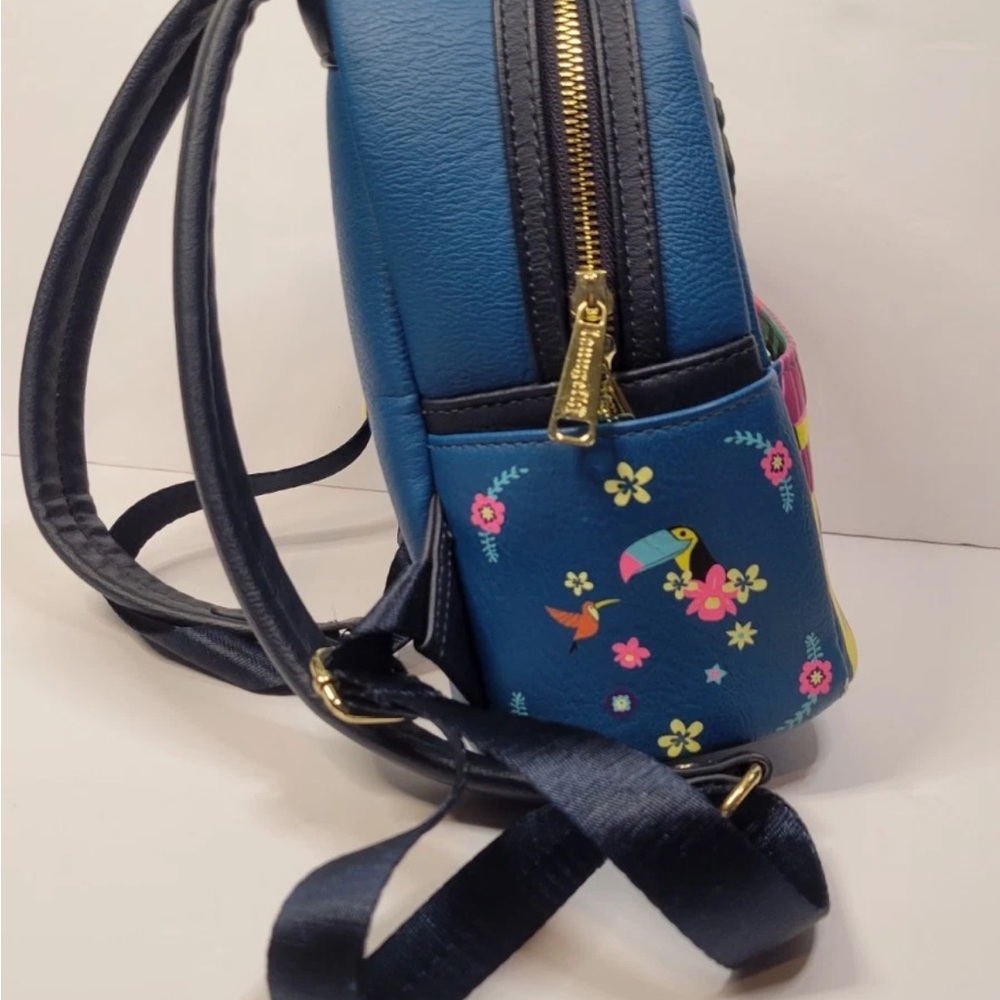 Loungefly Encanto Colorful Cartoon Backpack like new new without tags - Picture 4 of 6